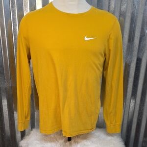 Nike Yellow Long Sleeve Shirt